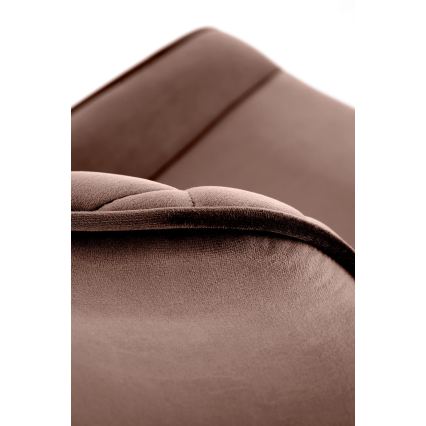 Въртящ се трапезен стол OMBRA, 1 бр., кафяв