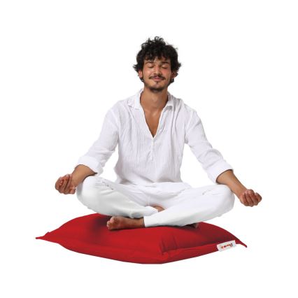 Възглавница за под 70x70 см червен