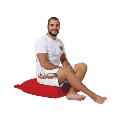 Възглавница за под 70x70 см червен