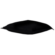 Възглавница за под 70x70 cm черен