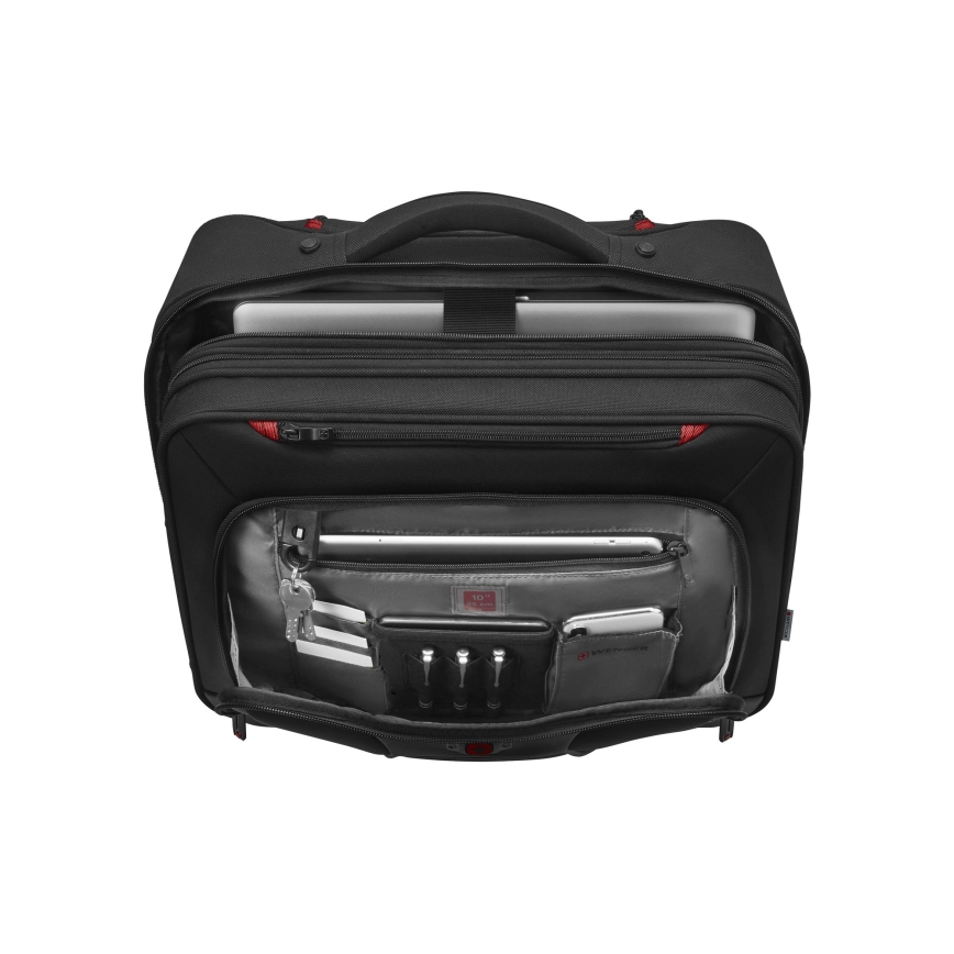 Wenger - Бизнес куфар на колелца 20 l 16 Transfer черен