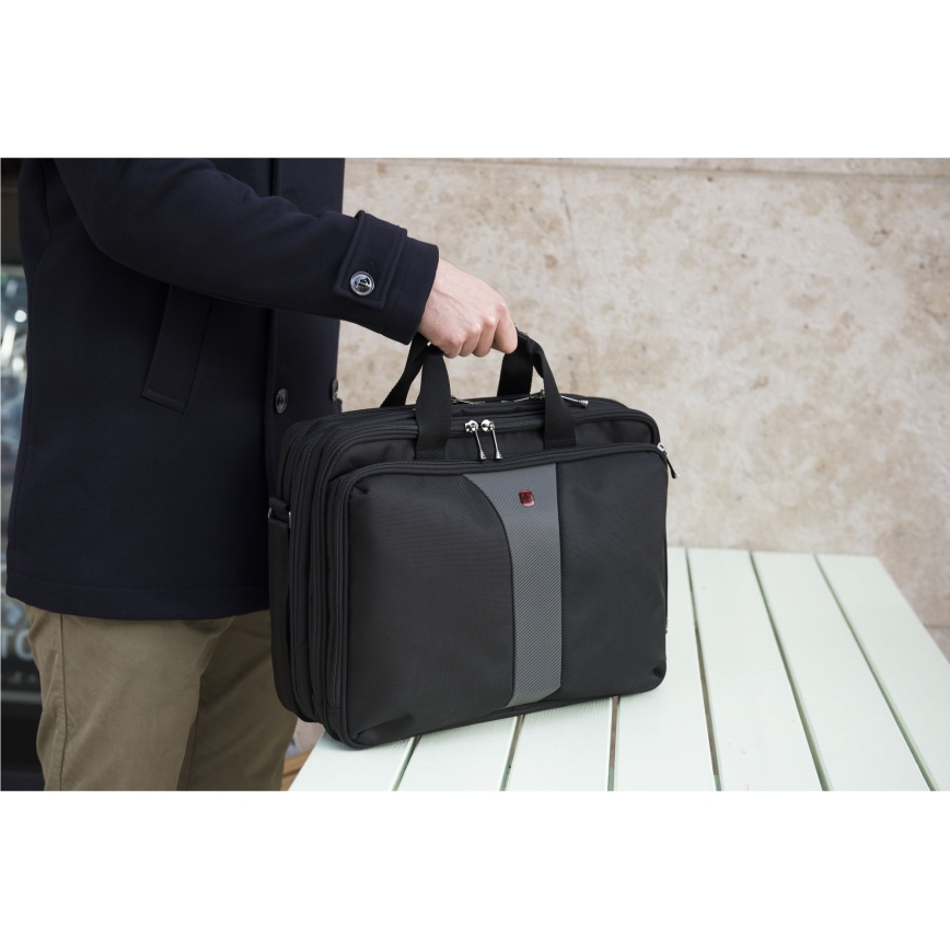 Wenger - Чанта за лаптоп 15 l 16" Legacy Double черен