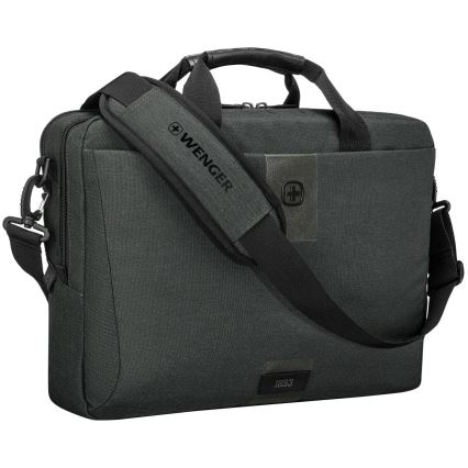Wenger - Чанта за лаптоп 15 l 16" с джоб за таблет 10" MX ECO Brief сив