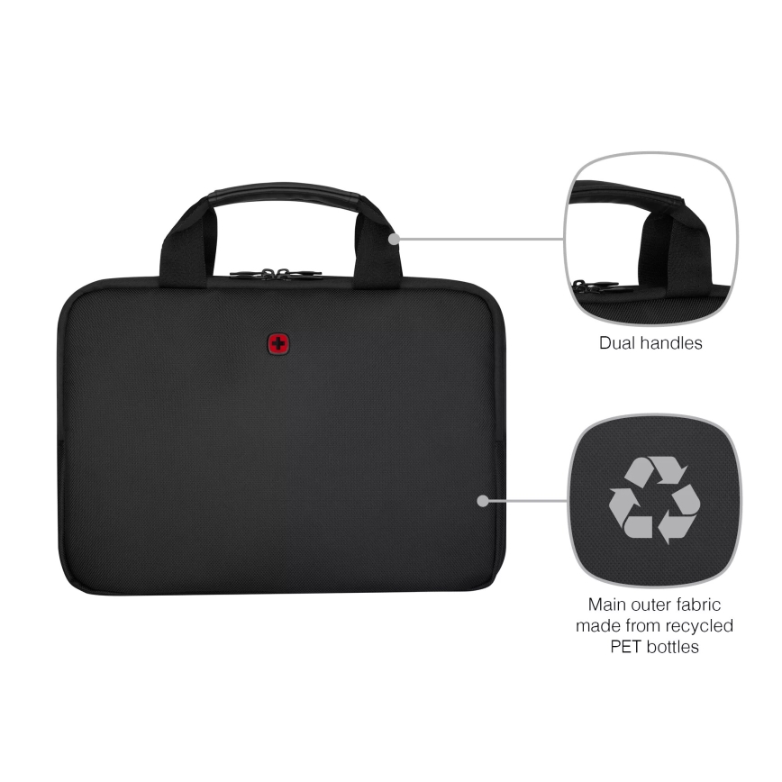 Wenger - Чанта за лаптоп 6 l 14" Guyde черен