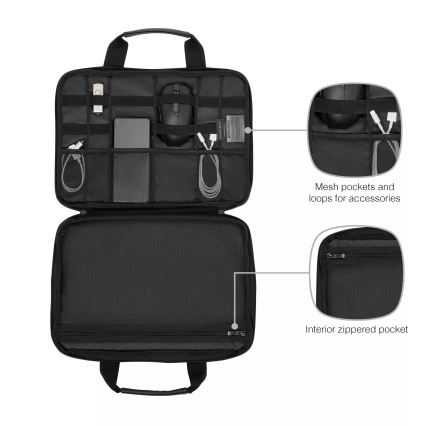 Wenger - Чанта за лаптоп 6 l 14 Guyde черен