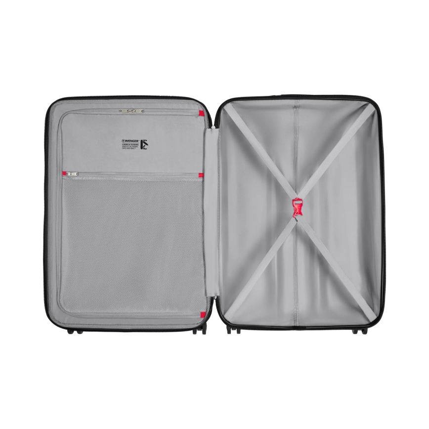 Wenger - Пътнически куфар на колела 93 л Prymo черен