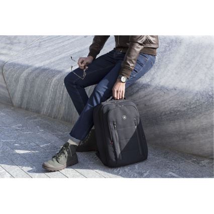 Wenger - Раница за лаптоп 16 l 16" с джоб за таблет 12" Град Traveler черен