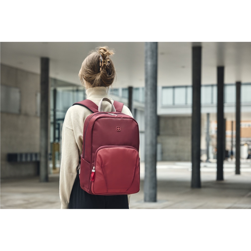 Wenger - Раница за лаптоп 20 l 15,6" с джоб за таблет 10" Движение червен