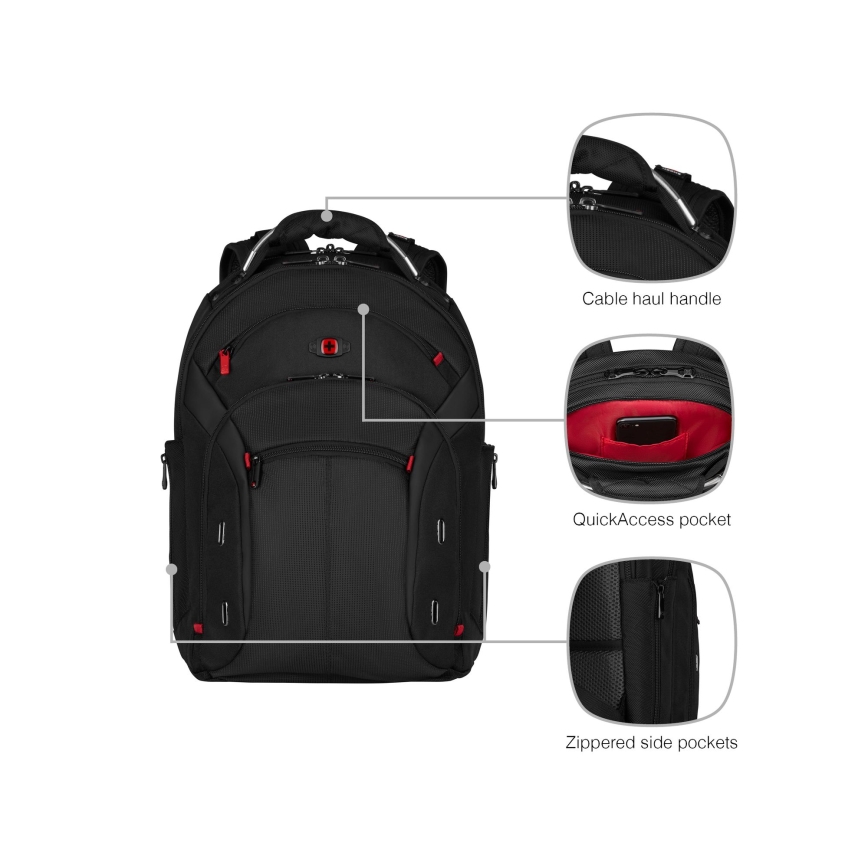 Wenger - Раница за лаптоп 20 l 15" с джоб за таблет 10" Gigabyte черен