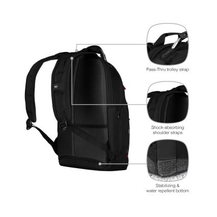 Wenger - Раница за лаптоп 20 l 15" с джоб за таблет 10" Gigabyte черен