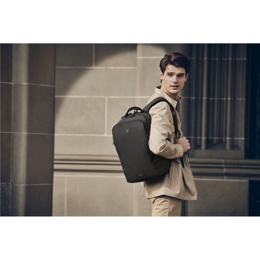 Wenger - Раница за лаптоп 21 l 16" с джоб за таблет 10" MX Осветление черен