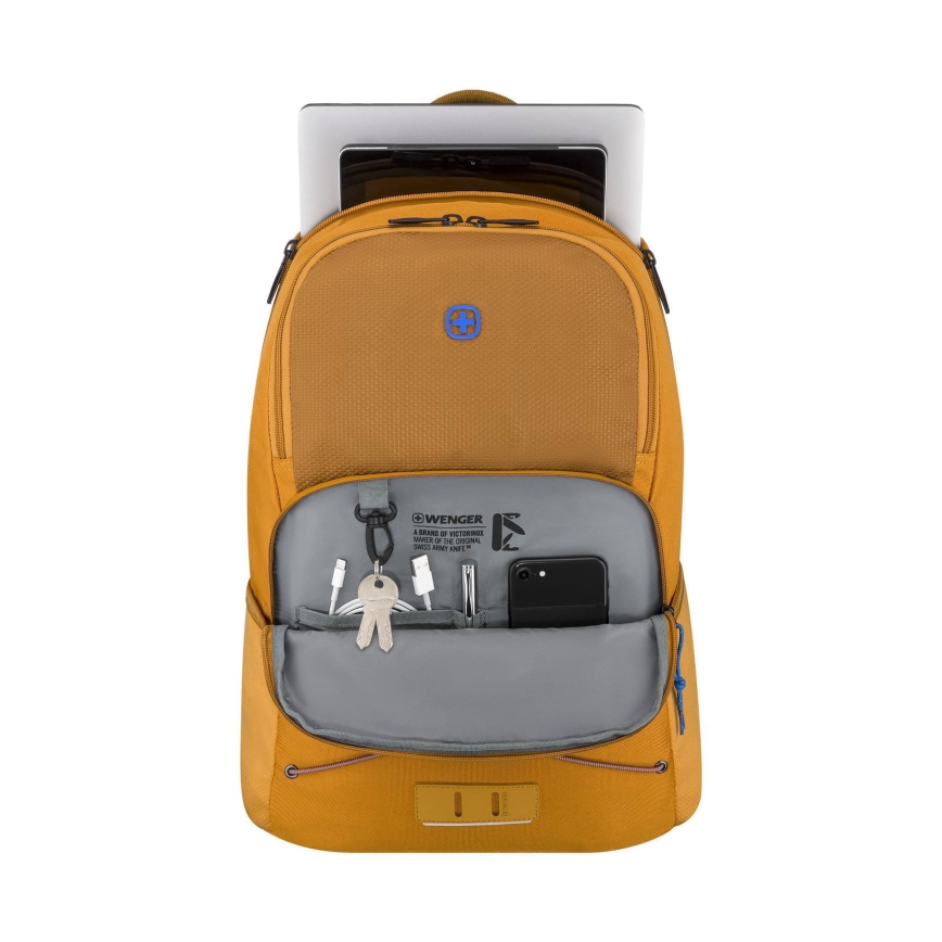 Wenger - Раница за лаптоп 22 l 15,6" с джоб за таблет 10" Trayl жълти