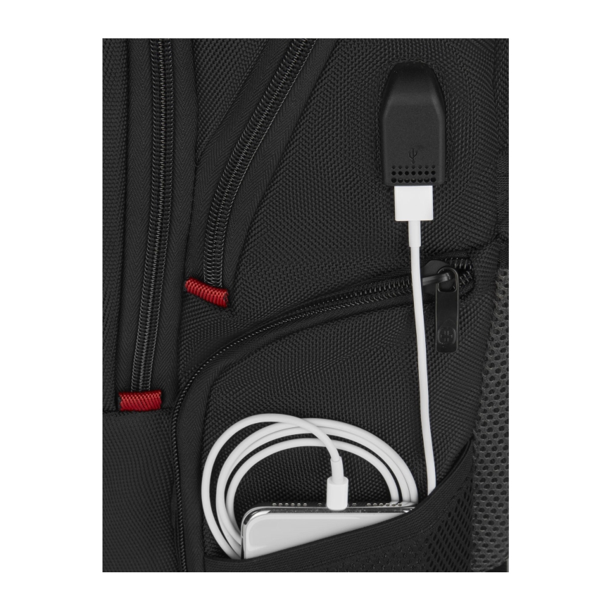 Wenger - Раница за лаптоп 25 l 16" с джоб за таблет 10" Pegasus Deluxe черен