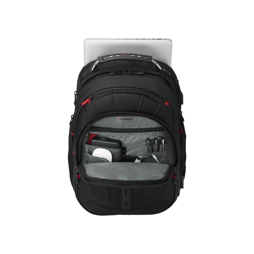 Wenger - Раница за лаптоп 25 l 16" с джоб за таблет 10" Pegasus Deluxe черен