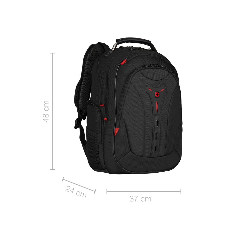 Wenger - Раница за лаптоп 25 l 16" с джоб за таблет 10" Pegasus Deluxe черен