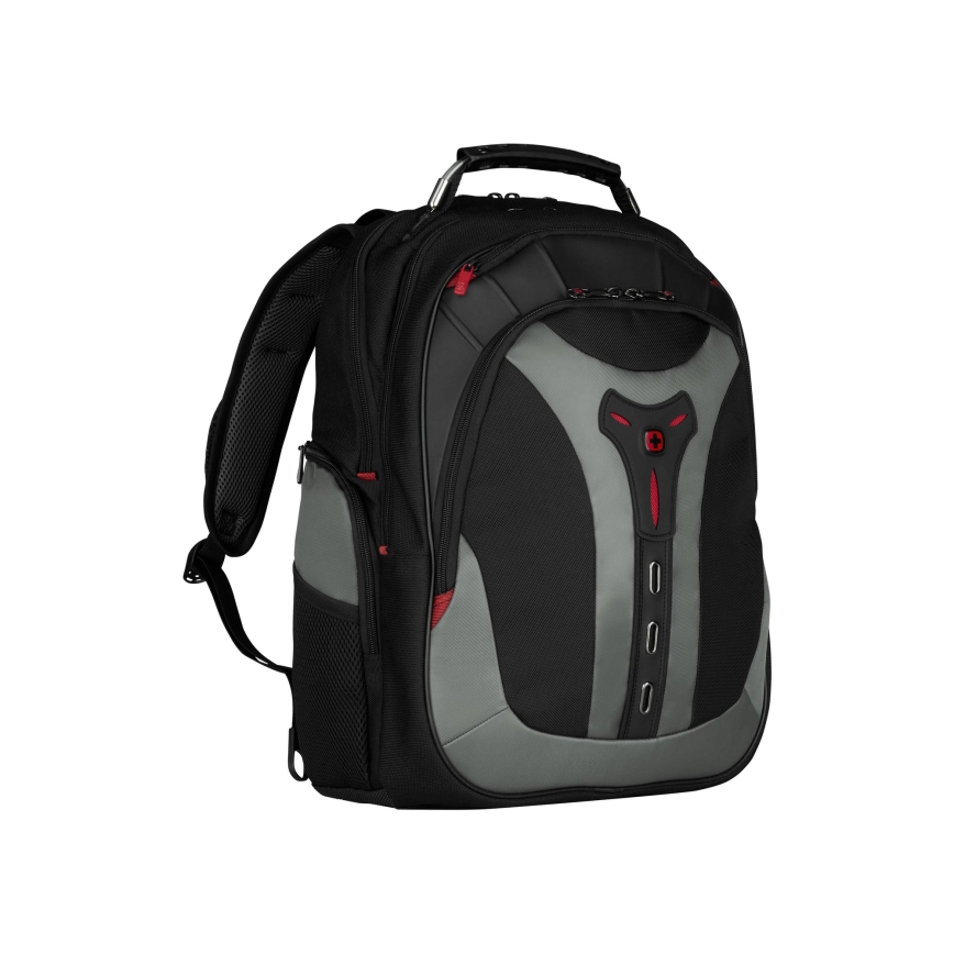 Wenger - Раница за лаптоп 25 l 17" с джоб за таблет 12" Pegasus черен/сив