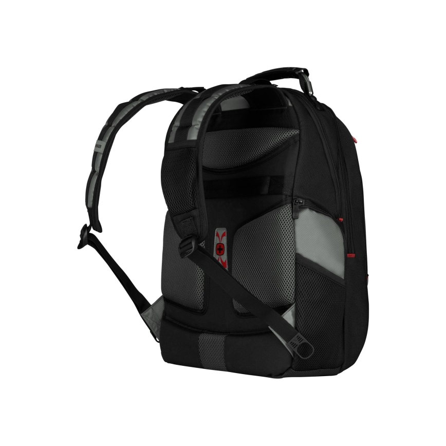 Wenger - Раница за лаптоп 25 l 17 с джоб за таблет 12 Pegasus черен/сив