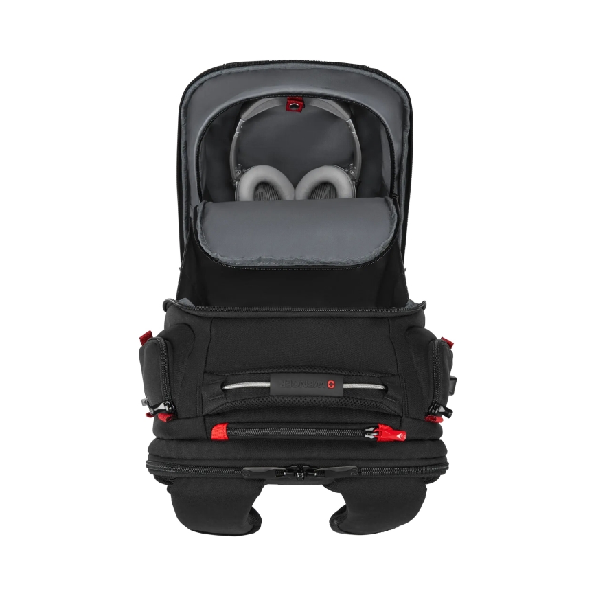Wenger - Раница за лаптоп 29 l 17,3'' с джоб за таблет 12" Плейър One черен