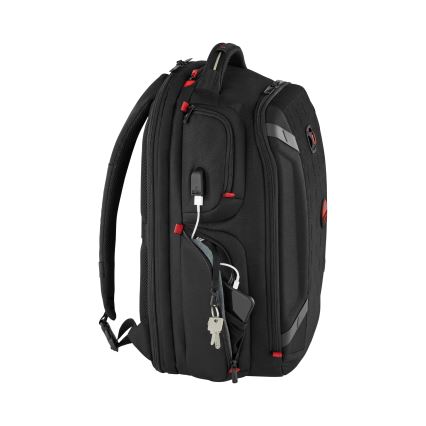 Wenger - Раница за лаптоп 29 l 17,3'' с джоб за таблет 12" Плейър One черен