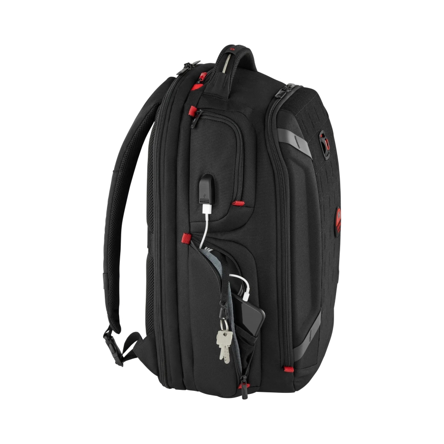 Wenger - Раница за лаптоп 29 l 17,3'' с джоб за таблет 12" Плейър One черен