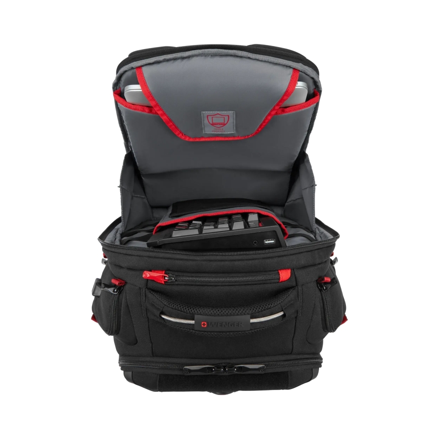 Wenger - Раница за лаптоп 29 l 17,3'' с джоб за таблет 12" Плейър One черен