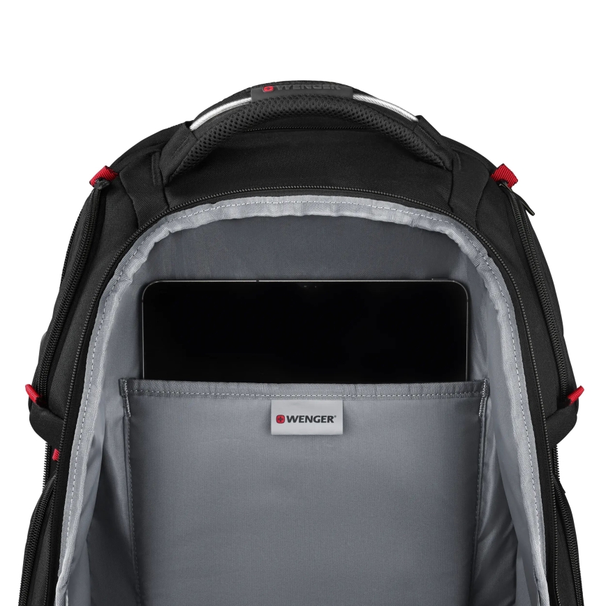 Wenger - Раница за лаптоп 29 l 17,3'' с джоб за таблет 12" Плейър One черен