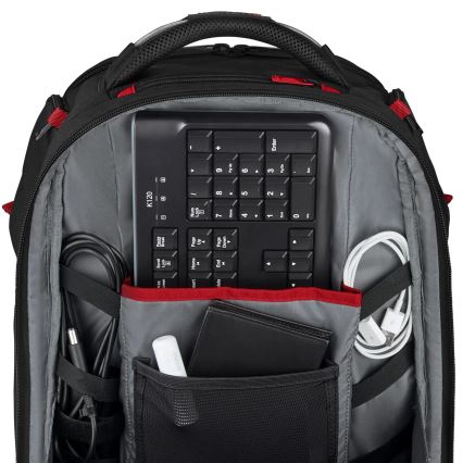 Wenger - Раница за лаптоп 29 l 17,3'' с джоб за таблет 12" Плейър One черен