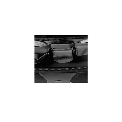 Wenger - Пътнически куфар на колела 25 л 17 + чанта за лаптоп 15,6 Patriot черен