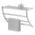 WENKO 15578100 - Стойка за кърпи PESCARA 56x46 cm лъскав хром