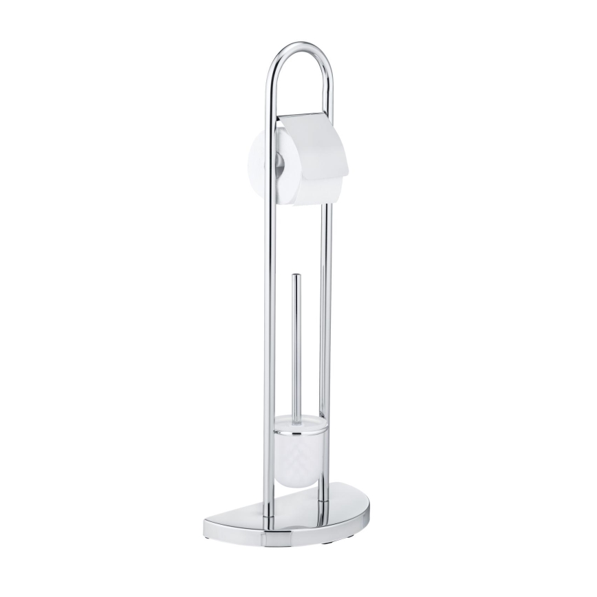WENKO 16608100 - WC четка COSENZA 33x84 cm лъскав хром/сатен