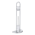 WENKO 16608100 - WC четка COSENZA 33x84 cm лъскав хром/сатен