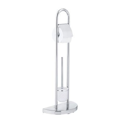 WENKO 16608100 - WC четка COSENZA 33x84 cm лъскав хром/сатен