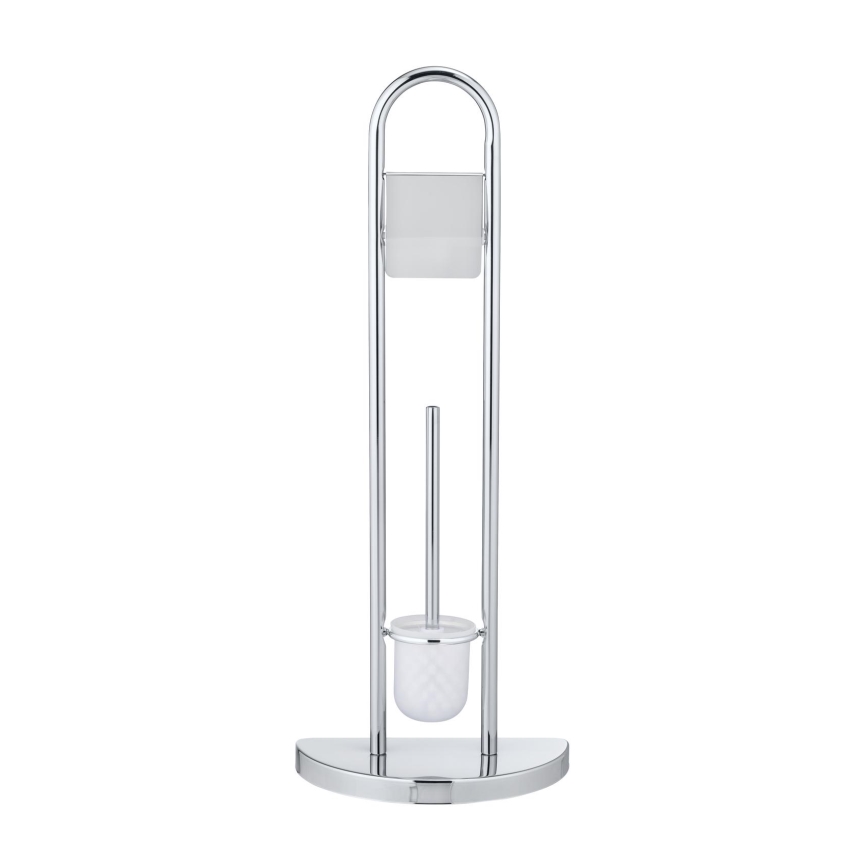 WENKO 16608100 - WC четка COSENZA 33x84 cm лъскав хром/сатен