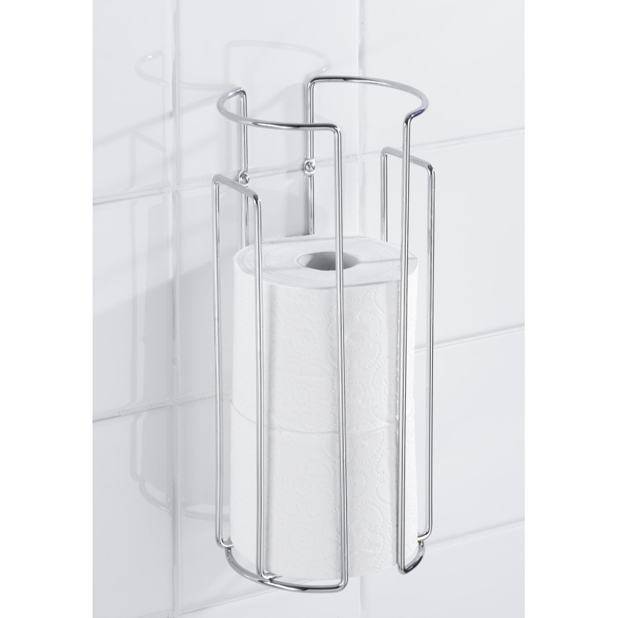 WENKO 16825100 - Държач за тоалетна хартия MILANO 13,5x32 см лъскав хром