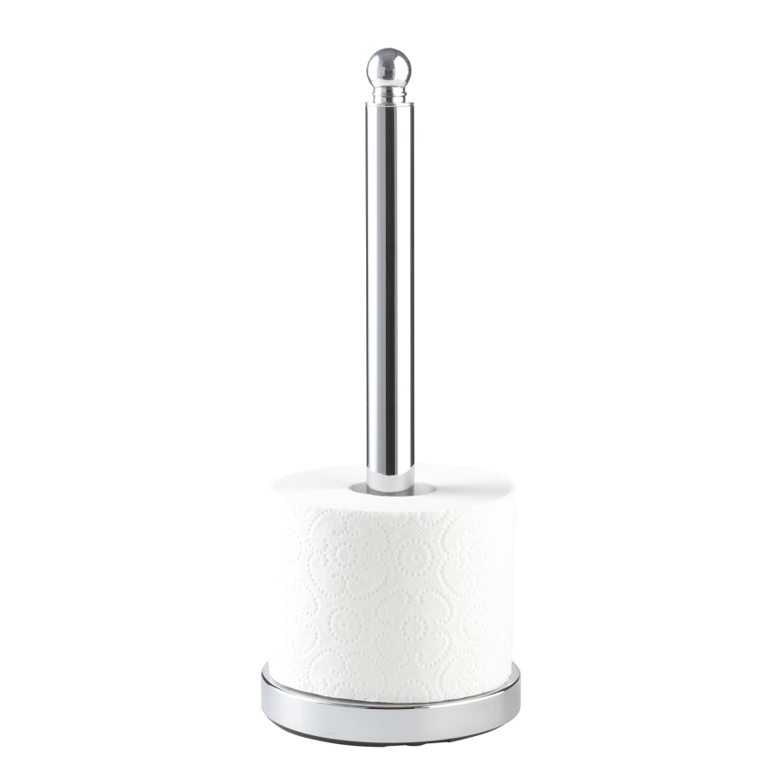 WENKO 16878100 - Държач за тоалетна хартия VITERBO 14 x 35 см, сребрист