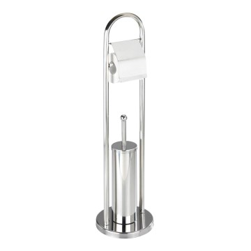 WENKO 16993100 - комплект за WC VASTO 22x81 cm, неръждаема стомана/сребрист цвят