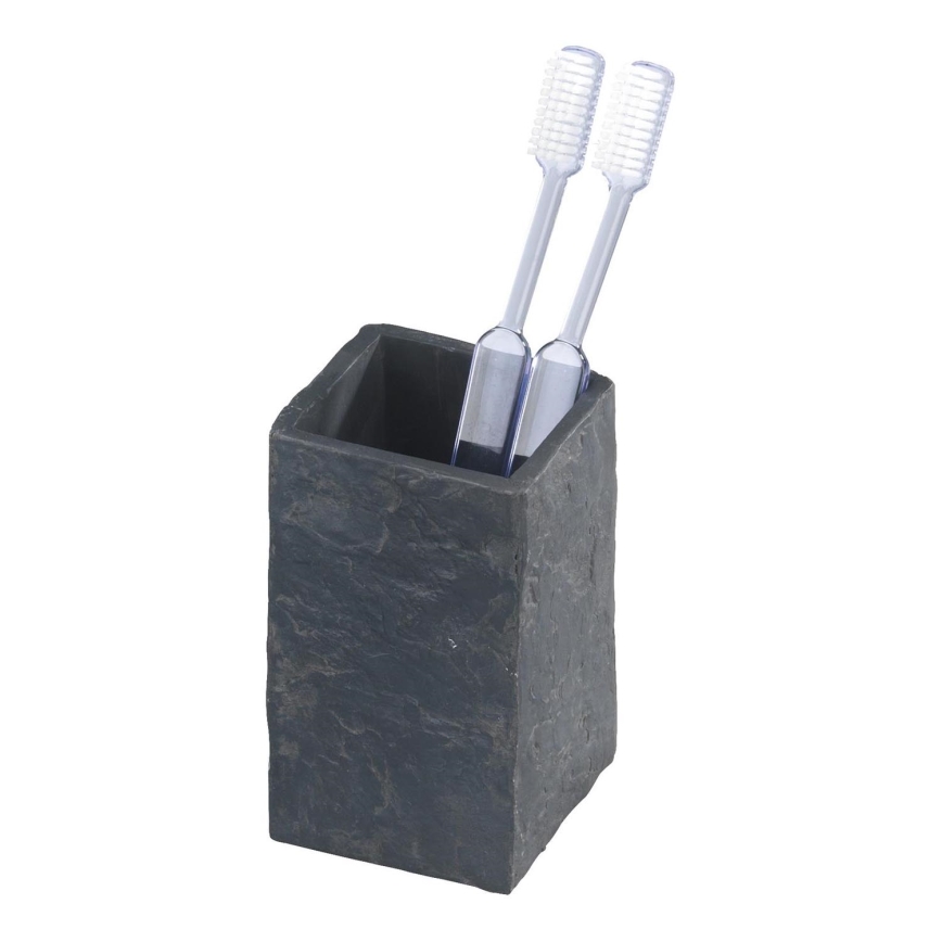 WENKO 17920100 - Чаша SLATE ROCK 6,4x10,5 см, антрацит