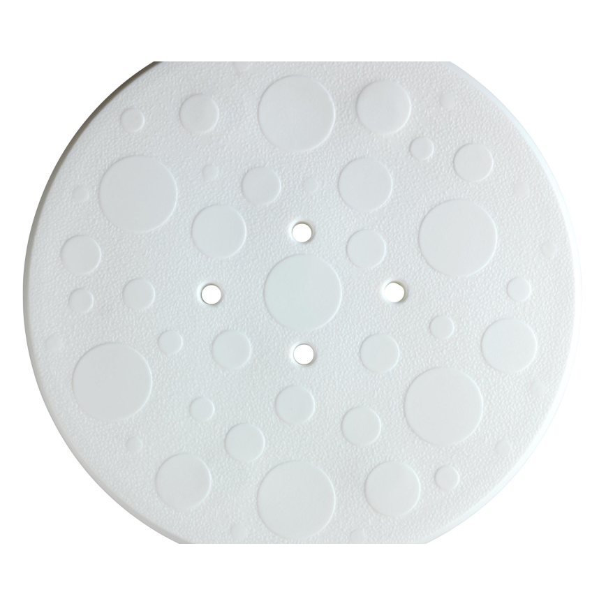 WENKO 1792921100-Столче SECURA 45,5x45,5 cm бяло/сребристо/сиво