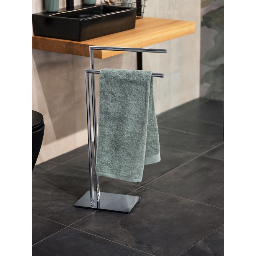 WENKO 18563100 - Стойка за кърпи RECCO 48x80,5 см лъскав хром