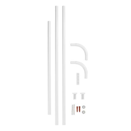 WENKO 19214100 - Прът UNIVERSAL 2x2 см бял
