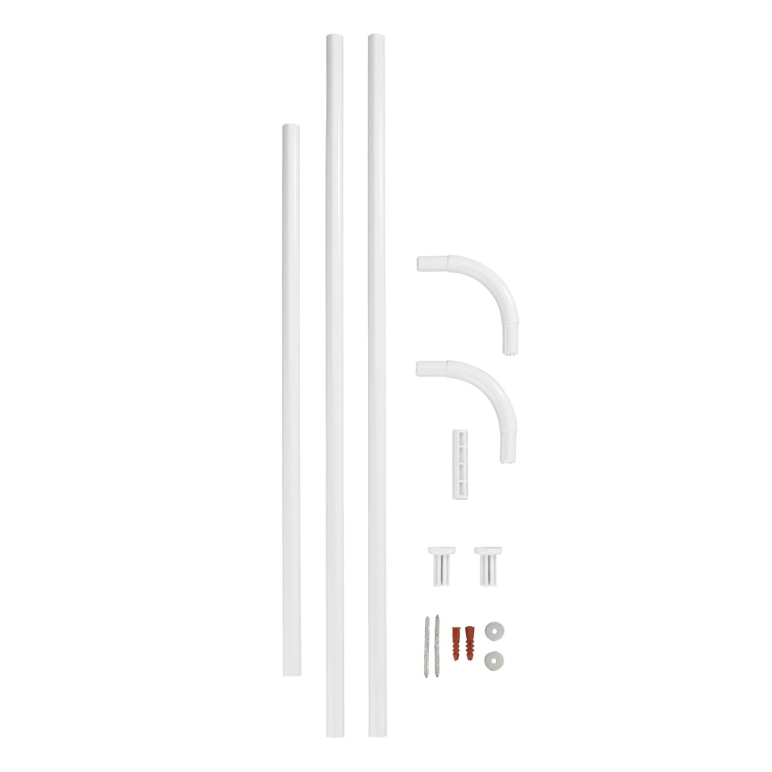 WENKO 19214100 - Прът UNIVERSAL 2x2 см бял