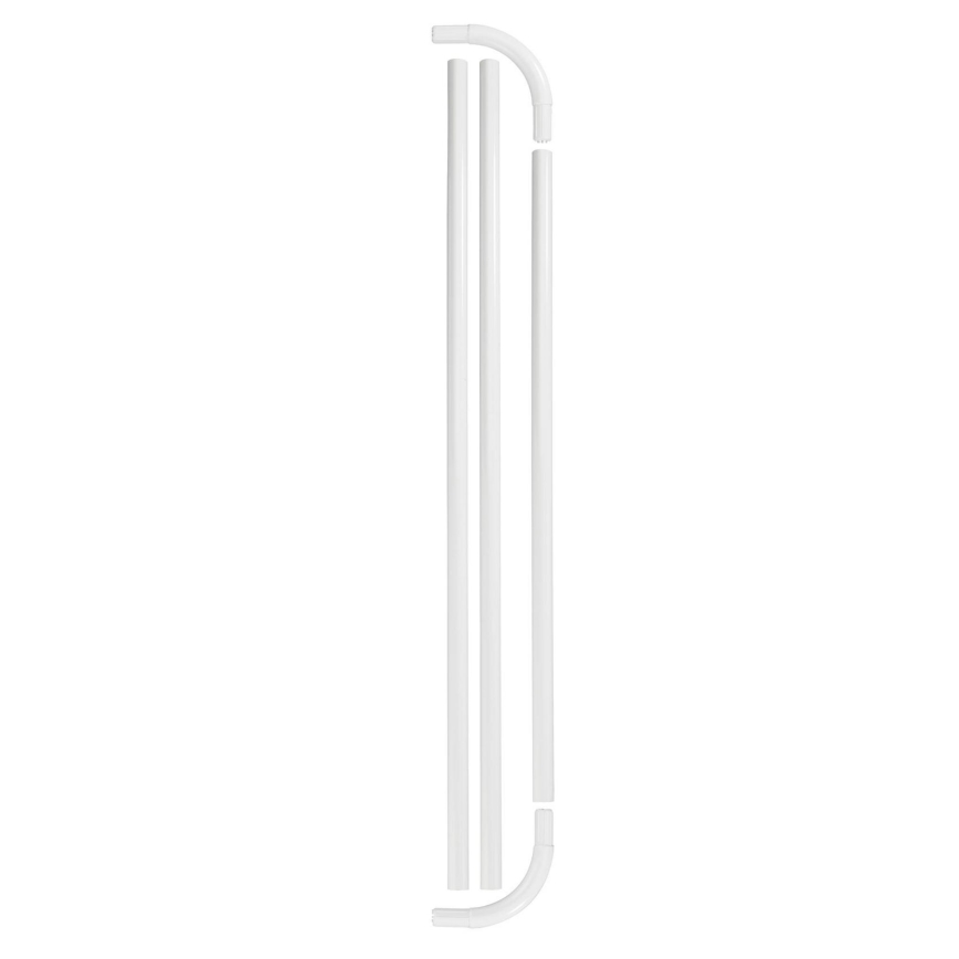 WENKO 19214100 - Прът UNIVERSAL 2x2 см бял