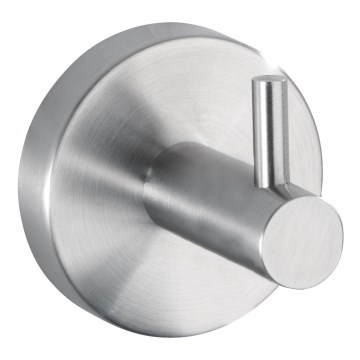 WENKO 19621100 - Кука BOSIO MATT 5,5x5,5 cm, неръждаема стомана/сребрист