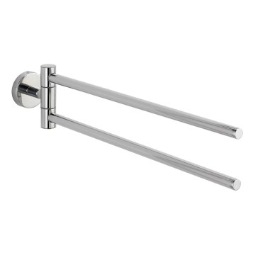 WENKO 20213100 - Държач за кърпи BOSIO SHINE 43x9 см неръждаема стомана/сребрист
