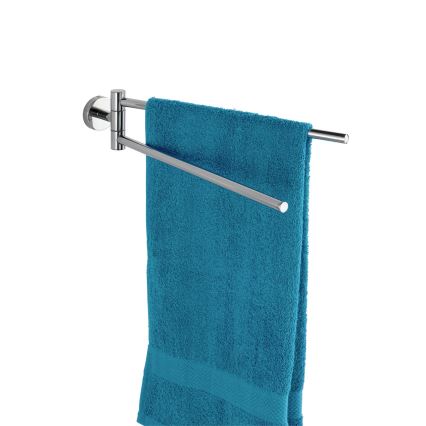 WENKO 20213100 - Държач за кърпи BOSIO SHINE 43x9 см неръждаема стомана/сребрист