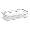 WENKO 20409100-Полица PREMIUM неръждаема стомана 24x13,5 cm неръждаема/сребриста