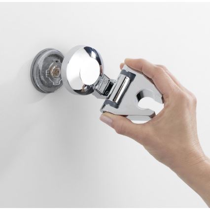 WENKO 20619100-Държач за душ FIORINA 6x9 см лъскав хром