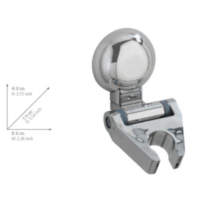 WENKO 20619100-Държач за душ FIORINA 6x9 см лъскав хром