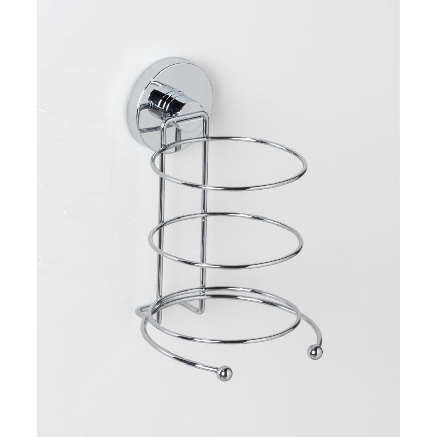 WENKO 20896100-Държач за сешоар VACUUM-LOC MILAZZO 12x17 cm лъскав хром