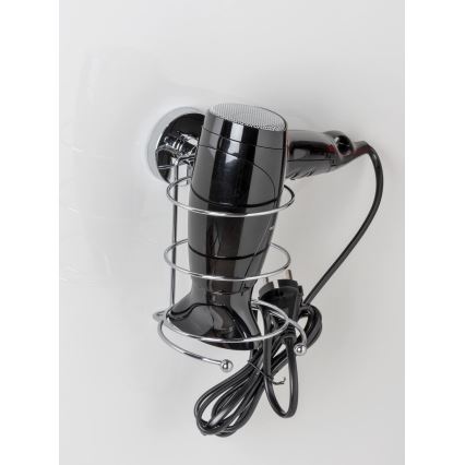 WENKO 20896100-Държач за сешоар VACUUM-LOC MILAZZO 12x17 cm лъскав хром